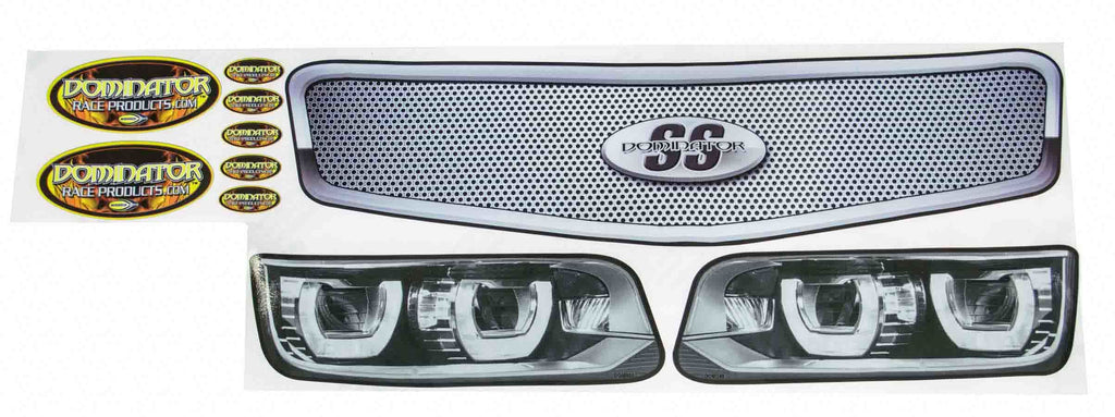DOMINATOR RACE PRODUCTS 308 Nose Graphics Dominator SS