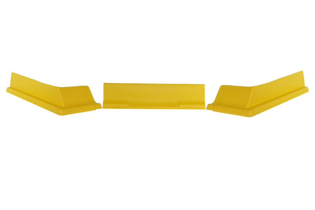 DOMINATOR RACE PRODUCTS 409-YE Valance Modified IMCA 3pc Yellow