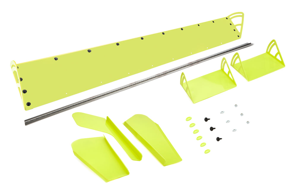 DOMINATOR RACE PRODUCTS 920-FYE Plastic Spoiler 8x72in LM Fluorescent Yellow