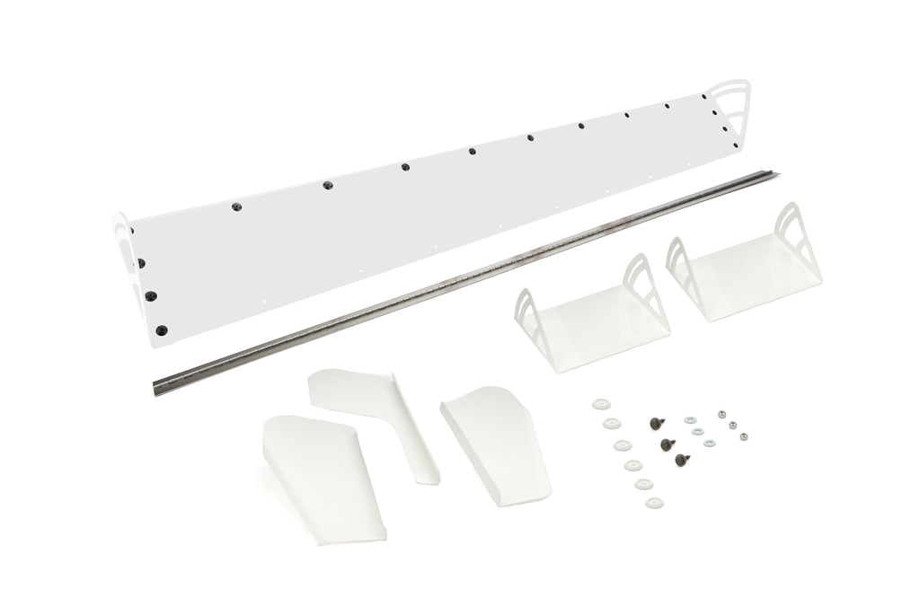 DOMINATOR RACE PRODUCTS 920-WH Plastic Spoiler 8x72in LM White