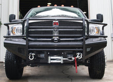 Load image into Gallery viewer, Fab Fours DR03-S1060-1 Black Steel Front Ranch Bumper for Select Dodge Ram 2500, Dodge Ram