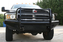 Load image into Gallery viewer, Fab Fours DR03-S1060-1 Black Steel Front Ranch Bumper for Select Dodge Ram 2500, Dodge Ram