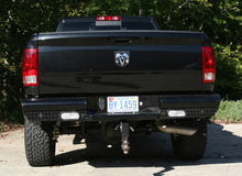 Load image into Gallery viewer, Fab Fours DR03-T1050-1 Black Steel Ranch Rear Bumper for Select Dodge Ram 2500, Dodge Ram 3500, Dodge Ram 4500, Dodge Ram