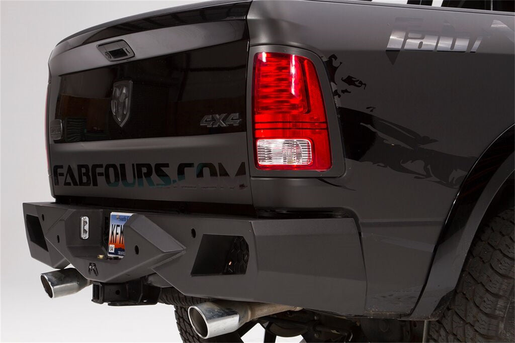 Fab Fours DR09-E2951-1 Premium Rear Bumper for Select Dodge Ram 1500, Dodge Ram 2500, Dodge Ram 3500, Ram 1500, Ram 2500, Ram