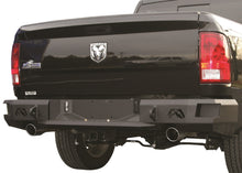Load image into Gallery viewer, Fab Fours DR09-W2950-1 Heavy Duty Rear Bumper for Select Dodge Ram 1500, Dodge Ram 2500, Dodge Ram 3500, Dodge Ram 4500, Dodge Ram 5500, Ram 1500, Ram 2500, Ram 3500, Ram 4500, Ram