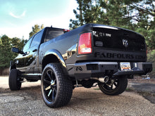 Load image into Gallery viewer, Fab Fours DR09-W2952-B Heavy Duty Rear Bumper for Select Dodge Ram 1500, Dodge Ram 2500, Dodge Ram 3500, Dodge Ram 4500, Dodge Ram 5500, Ram 1500, Ram 2500, Ram 3500, Ram 4500, Ram