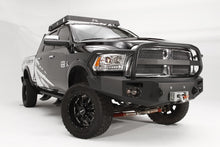 Load image into Gallery viewer, Fab Fours DR10-A2950-1 Premium Heavy Duty Winch Front Bumper for Select Dodge Ram 2500, Dodge Ram 3500, Dodge Ram 4500, Dodge Ram 5500, Ram 2500, Ram 3500, Ram 4500, Ram