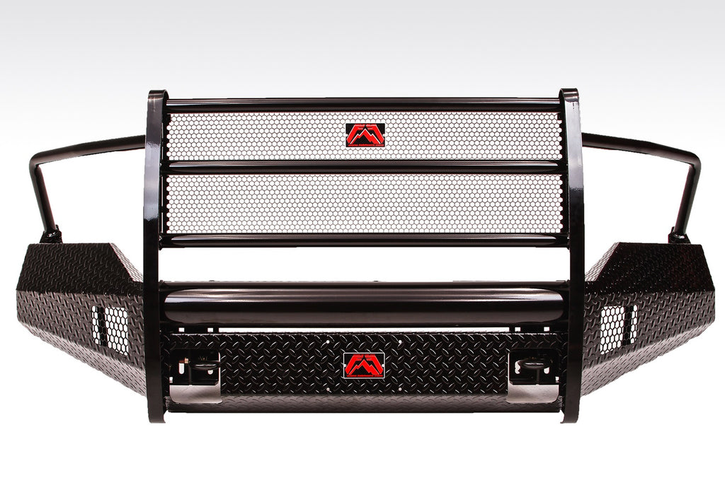 Fab Fours DR13-K2960-1 Black Steel Front Bumper for Select Ram