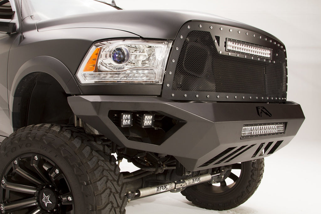 Fab Fours DR10-V2951-1 Vengeance Front Bumper for Select Dodge Ram 2500, Dodge Ram 3500, Ram 2500, Ram