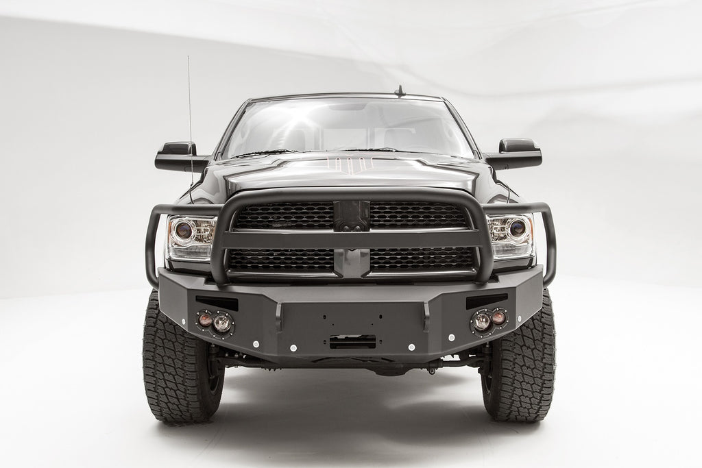 Fab Fours DR16-C4050-1 Premium Winch Front Bumper for Select Ram 2500, Ram