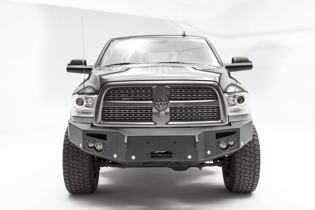 Fab Fours DR16-C4051-B Premium Winch Front Bumper for Select Ram 2500, Ram