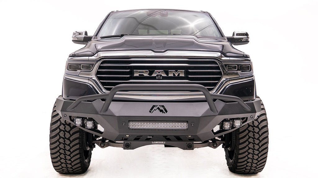 Fab Fours DR19-D4252-1 Vengeance Front Bumper for Select Ram