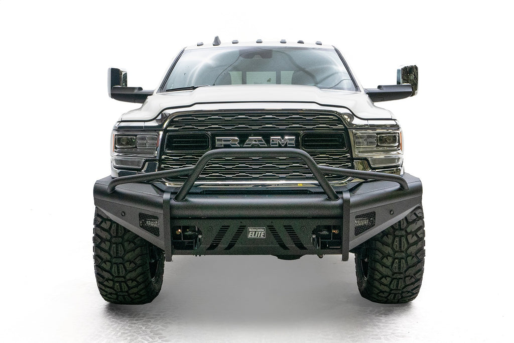 Fab Fours DR19-Q4462-1 Elite Front Bumper for Select Ram 2500, Ram