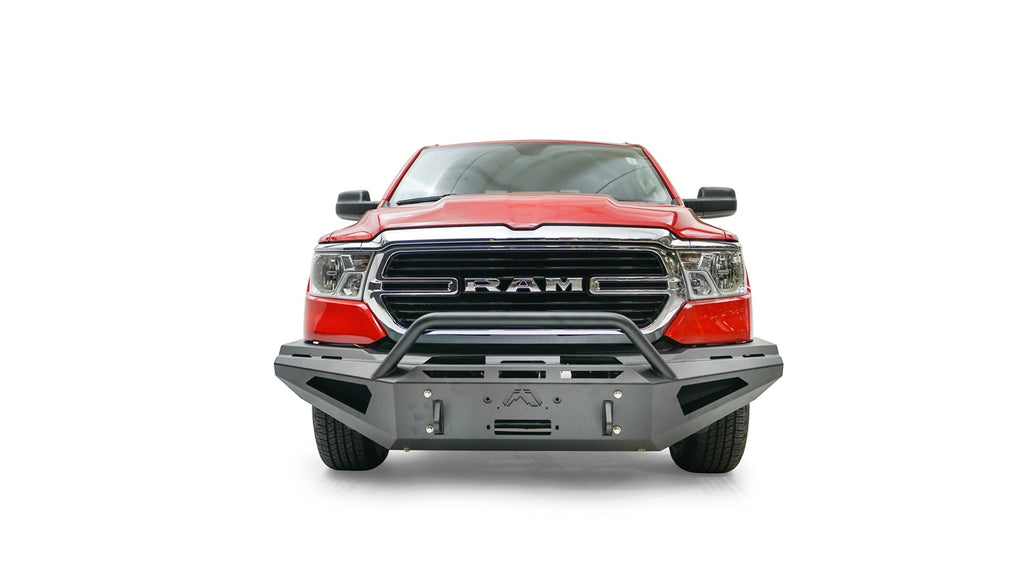 Fab Fours DR19-RS4262-1 Red Steel Front Bumper for Select Ram