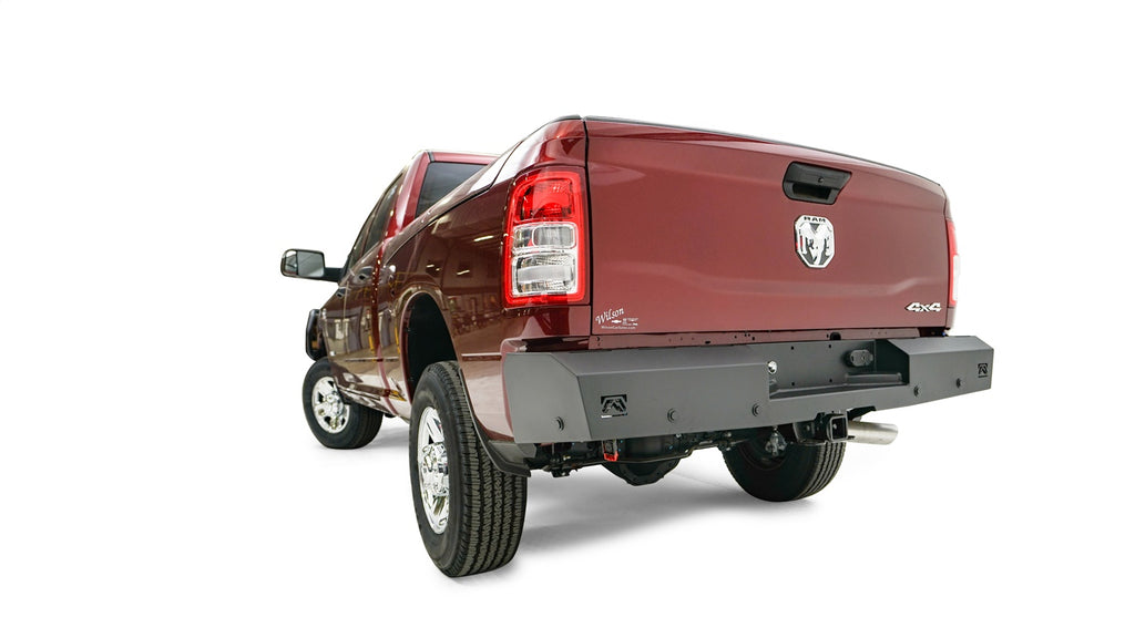 Fab Fours DR19-RT4450-1 Red Steel Rear Bumper for Select Ram 2500, Ram