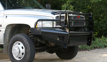 Load image into Gallery viewer, Fab Fours DR94-S1560-1 Black Steel Front Ranch Bumper for Select Dodge Ram