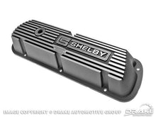 Load image into Gallery viewer, DRAKE AUTOMOTIVE GROUP 6A582-S Aluminum Valve Covers Shelby
