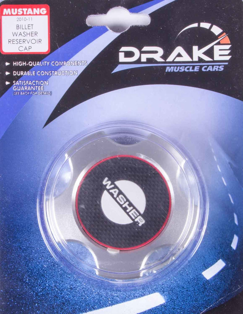 DRAKE AUTOMOTIVE GROUP AR3Z-17632-BL Washer Fluid Cap Billet 05-14 Mustang