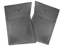 Load image into Gallery viewer, DRAKE AUTOMOTIVE GROUP C5ZZ-6513086-BK 65-66 Mustang Pony Floor Mats Black
