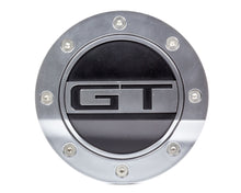 Load image into Gallery viewer, DRAKE AUTOMOTIVE GROUP FR3Z-6640526-GS Fuel Door GT Silver/Blk 15-   Mustang