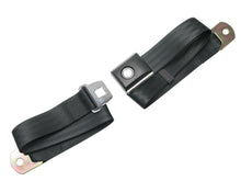 Load image into Gallery viewer, DRAKE AUTOMOTIVE GROUP SB-BK-PBSB 67-73 Mustang Seat Belts 2 Point Push Button