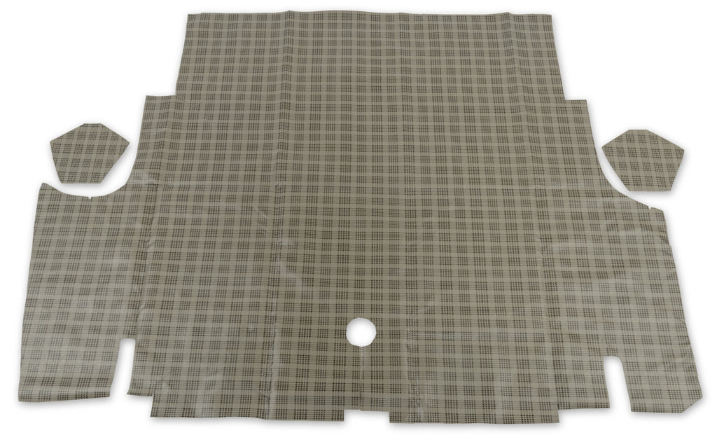 DRAKE AUTOMOTIVE GROUP TM-FM-CPCV-65P 65-66 Mustang Trunk Mat Plaid