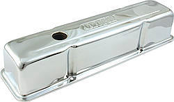 DART 68000050 SBC Steel Chrome Tall V/C's w/Dart Logo