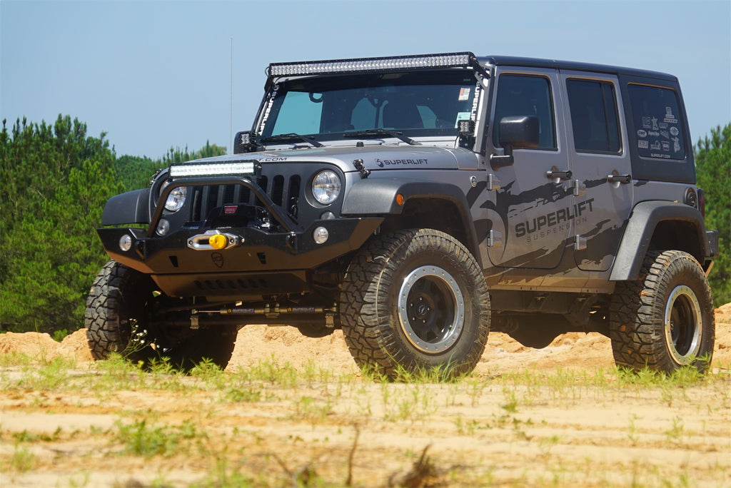 Superlift K997FX 4in. Lift Kit w/Fox 2.0 Res Shocks-07-18 Wrangler JK-4Dr w/Reflex Ctrl Arms for Select Jeep Wrangler, Jeep Wrangler JK