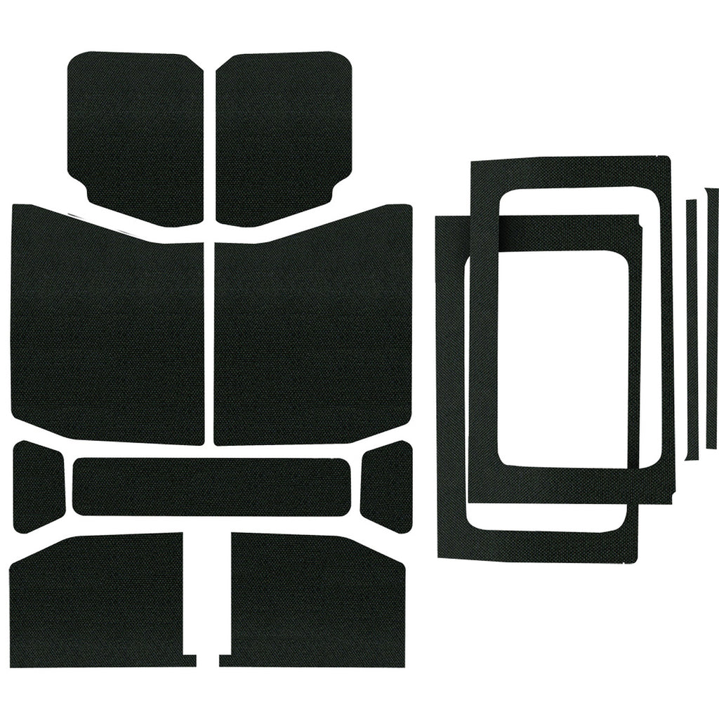 DESIGN ENGINEERING 50178 Jeep JL 4 DR 18-   Headl iner Kit Black 13pc Com