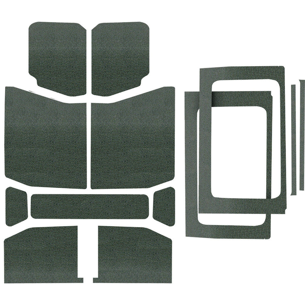 DESIGN ENGINEERING 50179 Jeep JL 4 DR 18-   Headl iner Kit Gray 13pc Comb