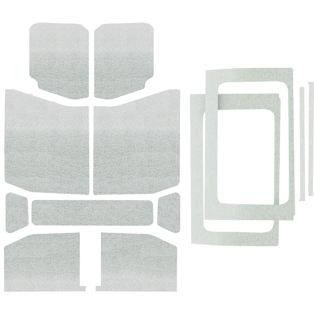DESIGN ENGINEERING 50180 Jeep JL 4 DR 18-   Headl iner Kit White 13pc Com