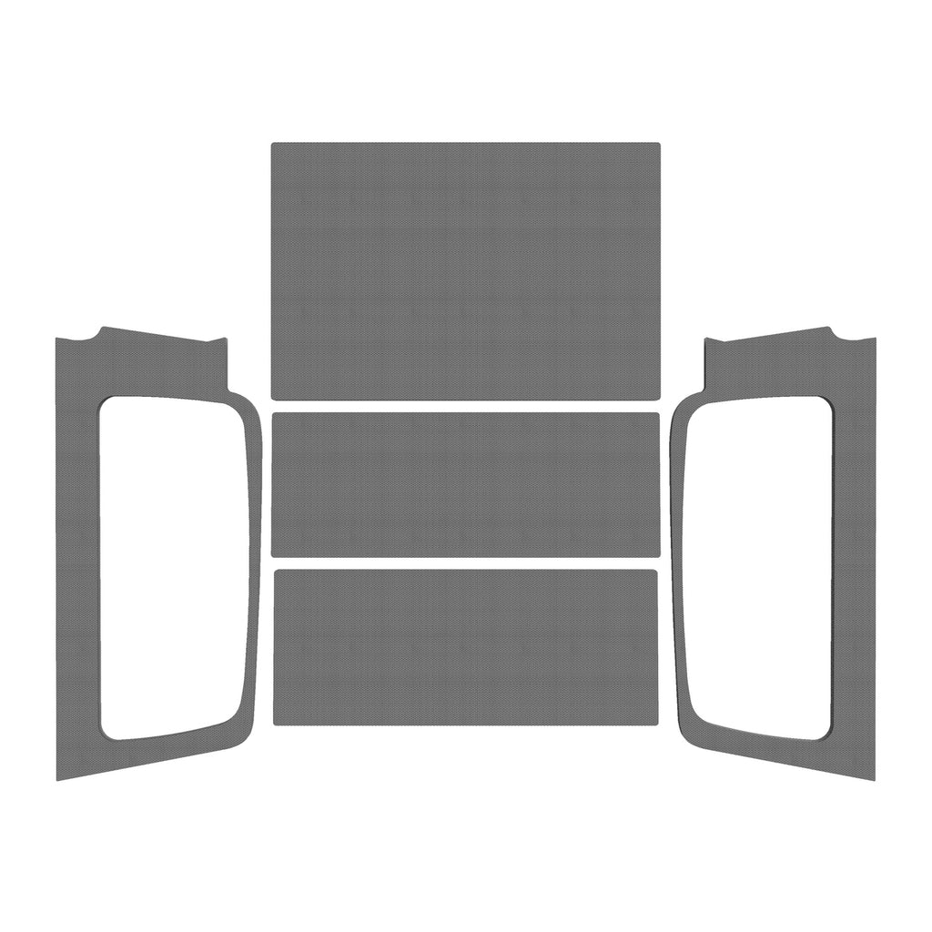DESIGN ENGINEERING 50603 2004-06 Jeep Wrangler LJ Headliner Kit Gray