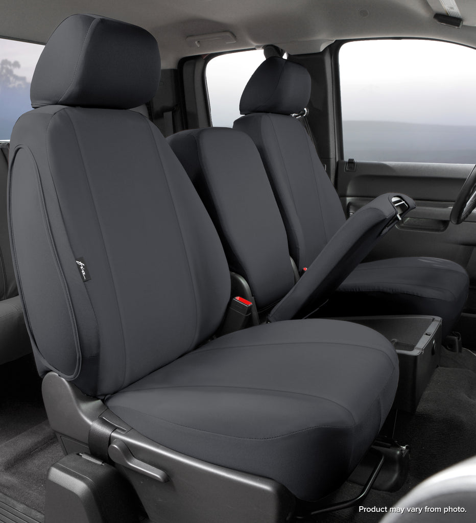 FIA DT79-45 BLACK DT70 Series - Dura-Tech Pro 100% Nylon Custom Fit Front Seat Cover - Black for Select Ram