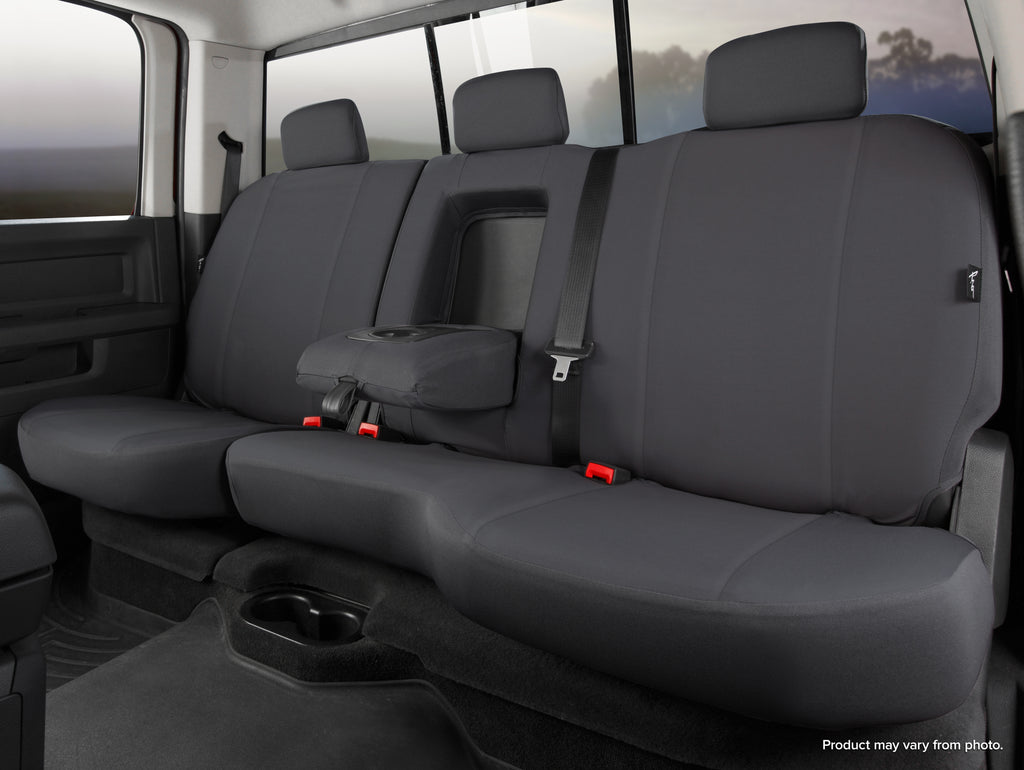 FIA DT72-80 BLACK DT70 Series - Dura-Tech Pro 100% Nylon Custom Fit Rear Seat Cover - Black for Select Ford F-150, Ford F-250 Super Duty, Ford F-350 Super Duty, Ford F-450 Super Duty, Ford F-550 Super Duty