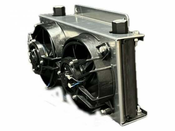 FLUIDYNE PERFORMANCE OGN.STP.104 Oil Cooler Stacked Plate 13in x 5.75in x 2in