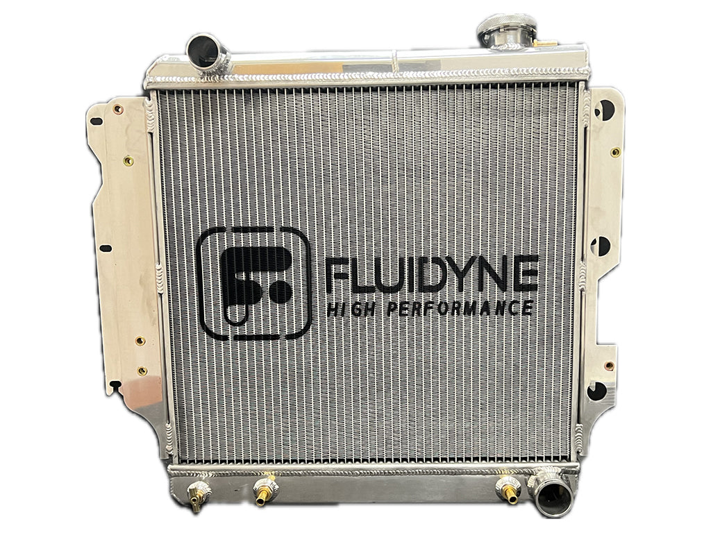 FLUIDYNE PERFORMANCE RJP.3R2422.LS Radiator Jeep Wrangler 87-04 YJ LS Swap