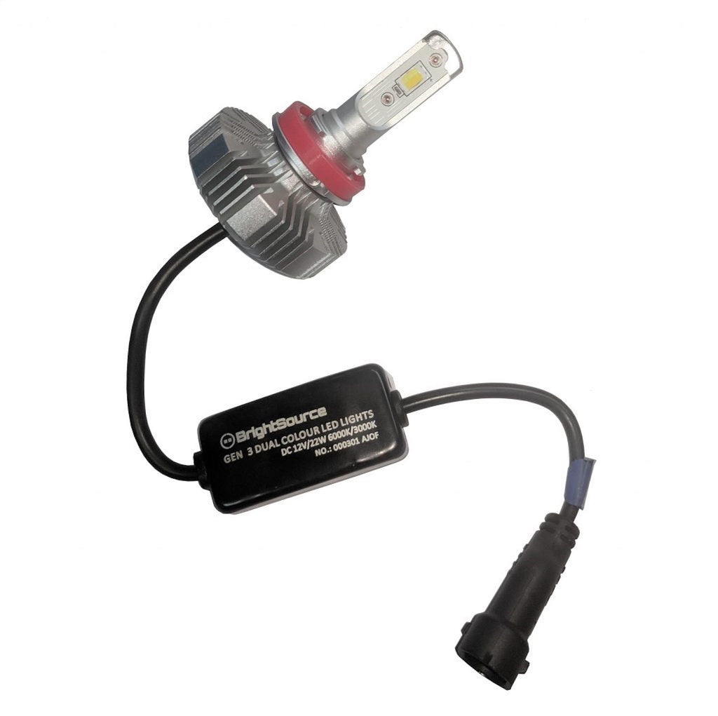 BrightSource 96880 DUO Led Fog Light Bulbs; Twin Pack; 880; 12v DC; 22W; 6000K; - Truck Part Superstore