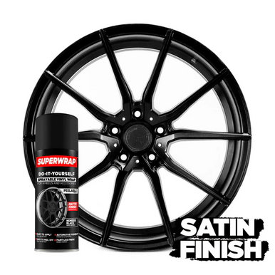 Super Wrap SWSS01-CA Sprayable Vinyl Wrap, Nemesis Black - 313g