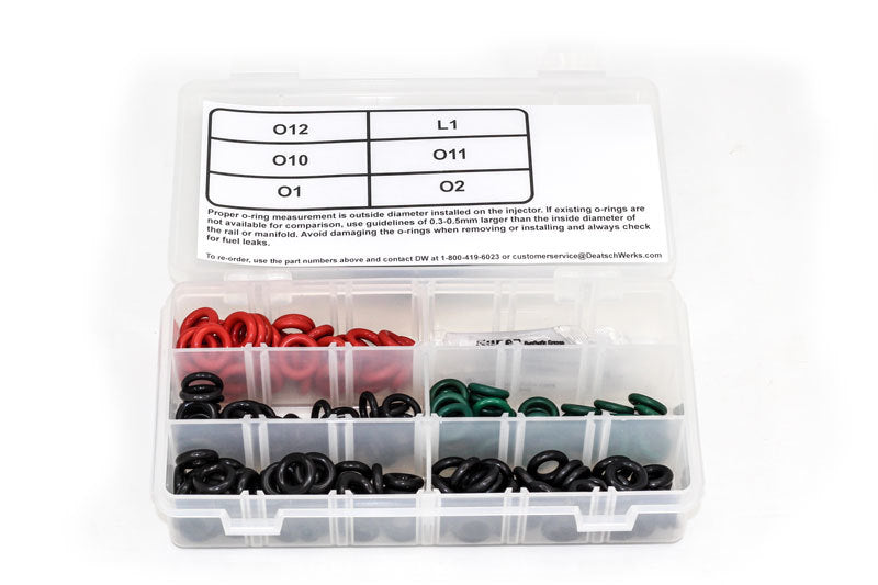 DEATSCHWERKS 2-202 Fuel Injector O-Ring Kit Modern Muscle Car