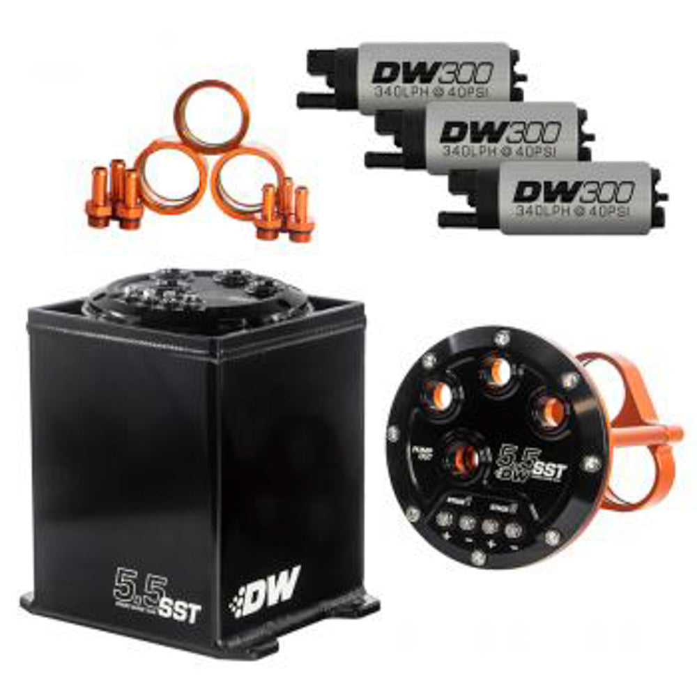 DEATSCHWERKS 6-301-55ST 5.5L Staged Surge Tank Universal