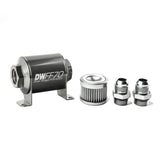 DEATSCHWERKS 8-03-070-010K-10 In-line Fuel Filter Kit 10an 10-Micron