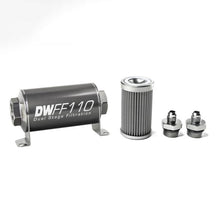 Load image into Gallery viewer, DEATSCHWERKS 8-03-110-100K-6 In-line Fuel Filter Kit 6an 100-Micron