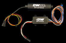Load image into Gallery viewer, DEATSCHWERKS 9-650-C105 DW 650IL Brushless Fuel Pump w/Single/Dual Cont.