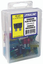 Load image into Gallery viewer, Dynaline 00140 50 PC Standard Plug-In Fuses Assortment