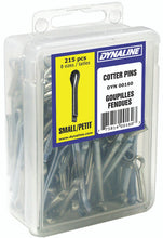Load image into Gallery viewer, Dynaline 00160 Cotter Pin Dynakit (Small), 215 Pieces, 8 small sizes