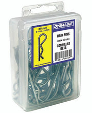Load image into Gallery viewer, Dynaline 00164 Hair Pin Assortment Dynakit, 28 Pieces, 8 sizes, various stlyles