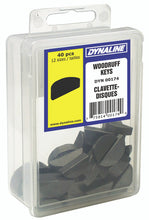 Load image into Gallery viewer, Dynaline 00174 Woodruff Key Assortment Dynakit, 40 Pieces, 12 Sizes