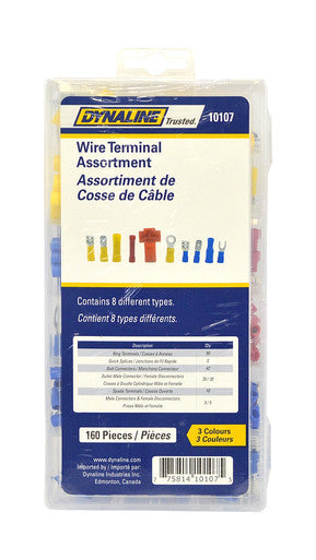 Dynaline 10107 Wire Terminal Assortment