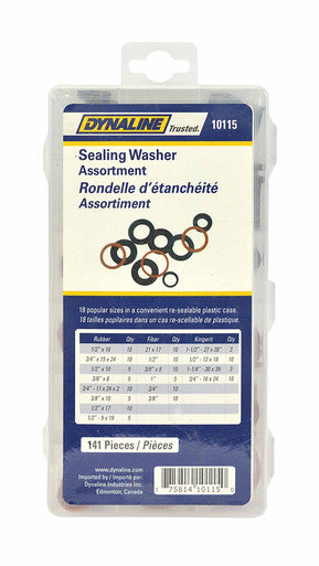Dynaline 10115 Rubber Sealing Washer Assortment