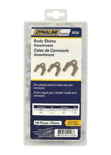 Dynaline 10126 Body Shim Assortment